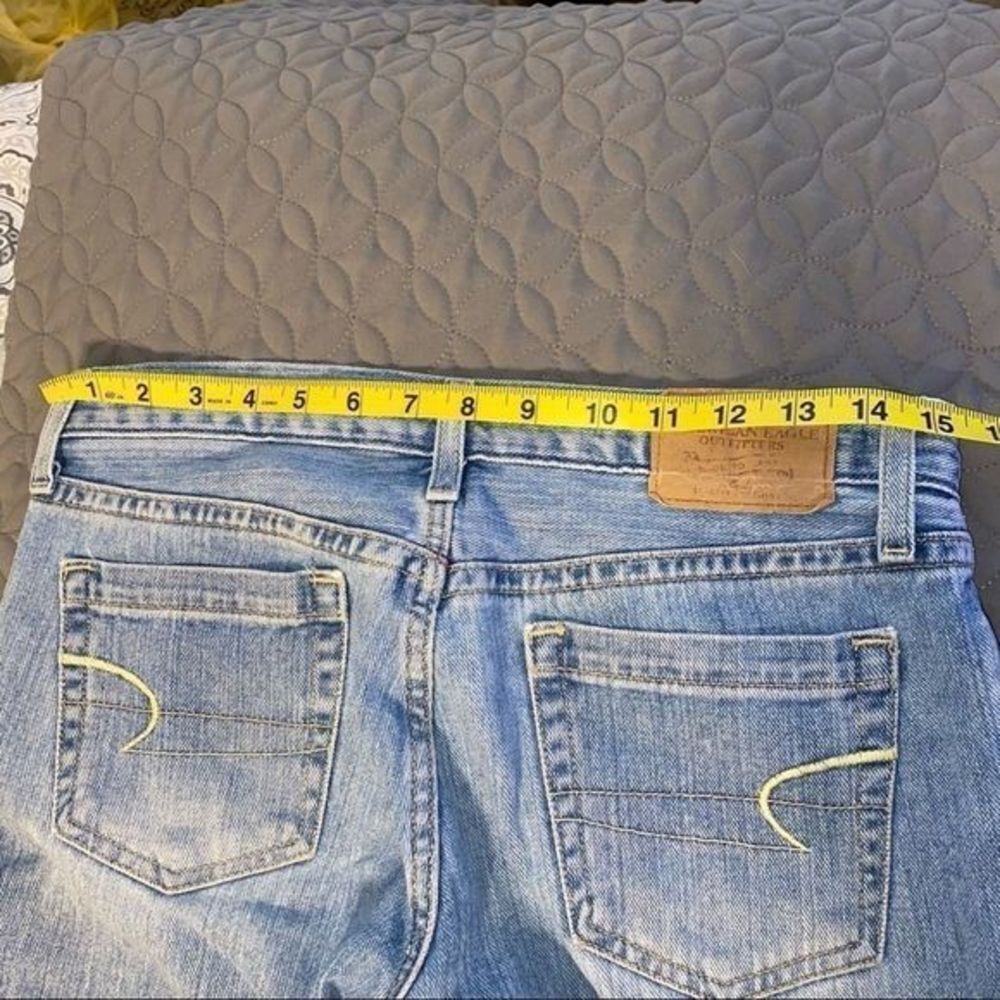 American Eagle hipster raw frayed hem‎ jeans - Picture 13 of 14